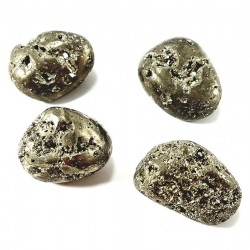 Pyrite roulée proposée par Gaiance Mineraux