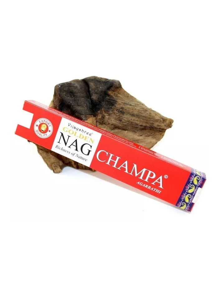 Encens Golden Nag Champa Rouge - Vertus, Bienfaits et Propriétés Li...