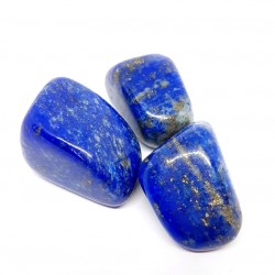 Lapis lazuli pierre roulée proposée par Gaiance Mineraux