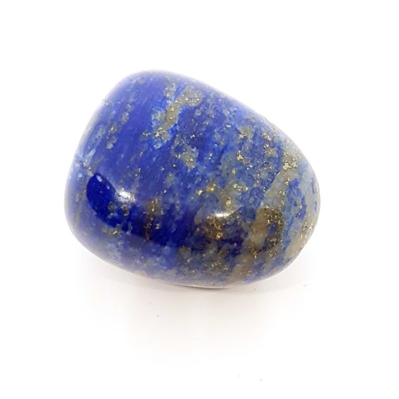 Lapis lazuli pierre roulée proposée par Gaiance Mineraux