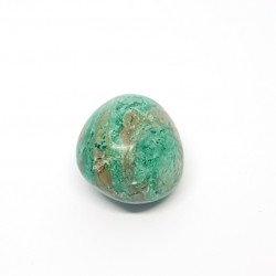Chrysocolle, pierre roulée proposée par Gaiance Minéraux