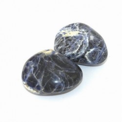 Sodalite, pierre roulée proposée par Gaiance Minéraux