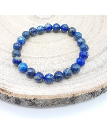 Bracelet Lapis Lazuli de 8m proposé par Gaiance Minéraux