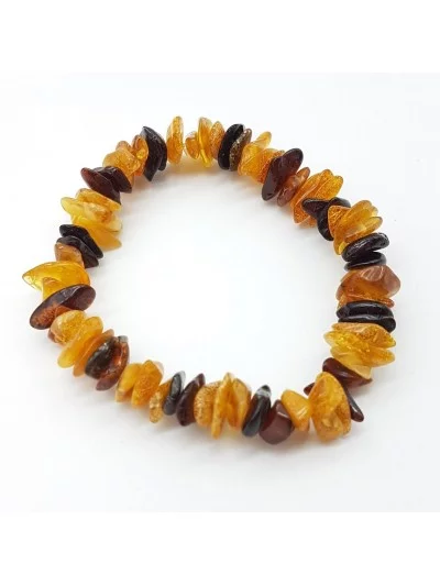 Bracelet Ambre perles 6mm - Pierres et vertus - Gaiance Minéraux