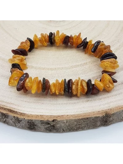 Bracelet Ambre perles 6mm - Pierres et vertus - Gaiance Minéraux