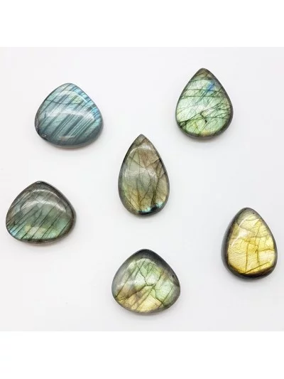 Cabochon Labradorite - Bijoux & Minéraux - Gaiance Minéraux