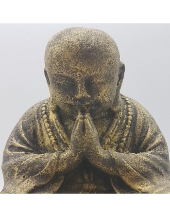 Statue moine bouddha proposé par Gaiance Minéraux