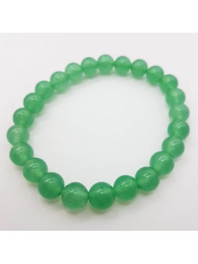 Bracelet Jade perles 8mm - Pierres et vertus - Gaiance Minéraux