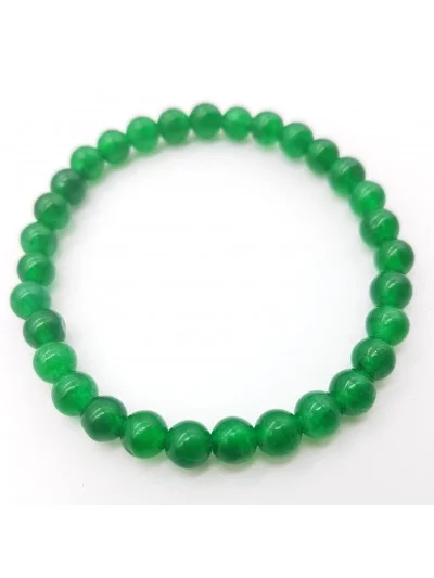 Bracelet Jade perles 6mm - Pierres et vertus - Gaiance Minéraux