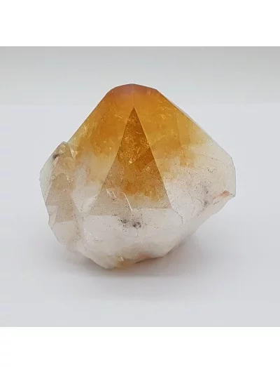 Pointe Citrine Titanium Brute - Vertus Pierre Lithothérapie - Gaiance Minéraux