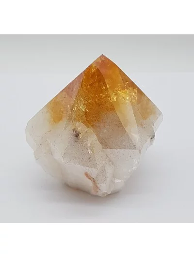 Pointe Citrine Titanium Brute - Vertus Pierre Lithothérapie - Gaiance Minéraux