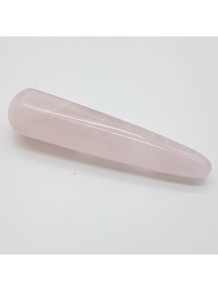 Bâton de massage minéraux en Quartz Rose - Gaiance Minéraux