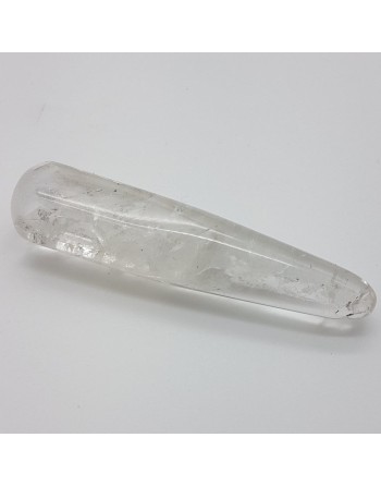 Bâton de massage Cristal de roche proposé par Gaiance Minéraux