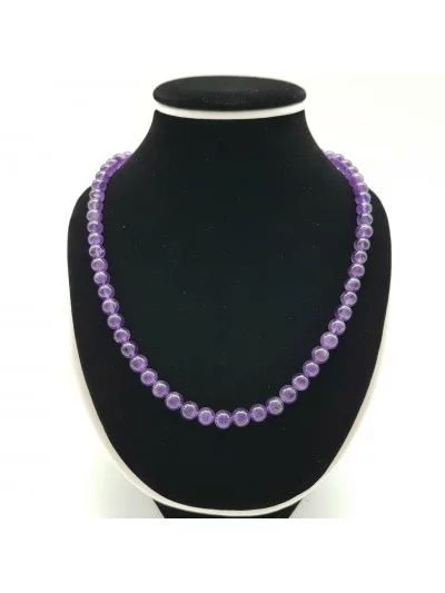 Collier Amethyste - Vertus et propriétés Lithothérapie - Gaiance Minéraux