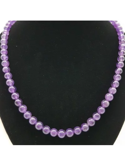 Collier Amethyste - Vertus et propriétés Lithothérapie - Gaiance Minéraux