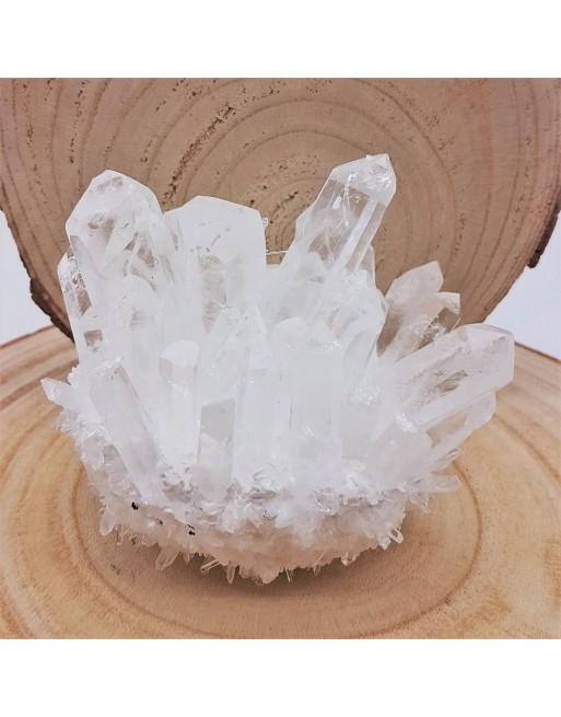 Fleur de Cristal de Roche - Décoration Zen - Gaiance Minéraux