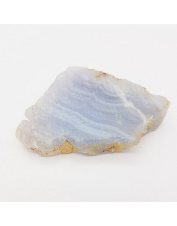 Calcédoine bleue, pierre brute proposée par Gaiance Minéraux