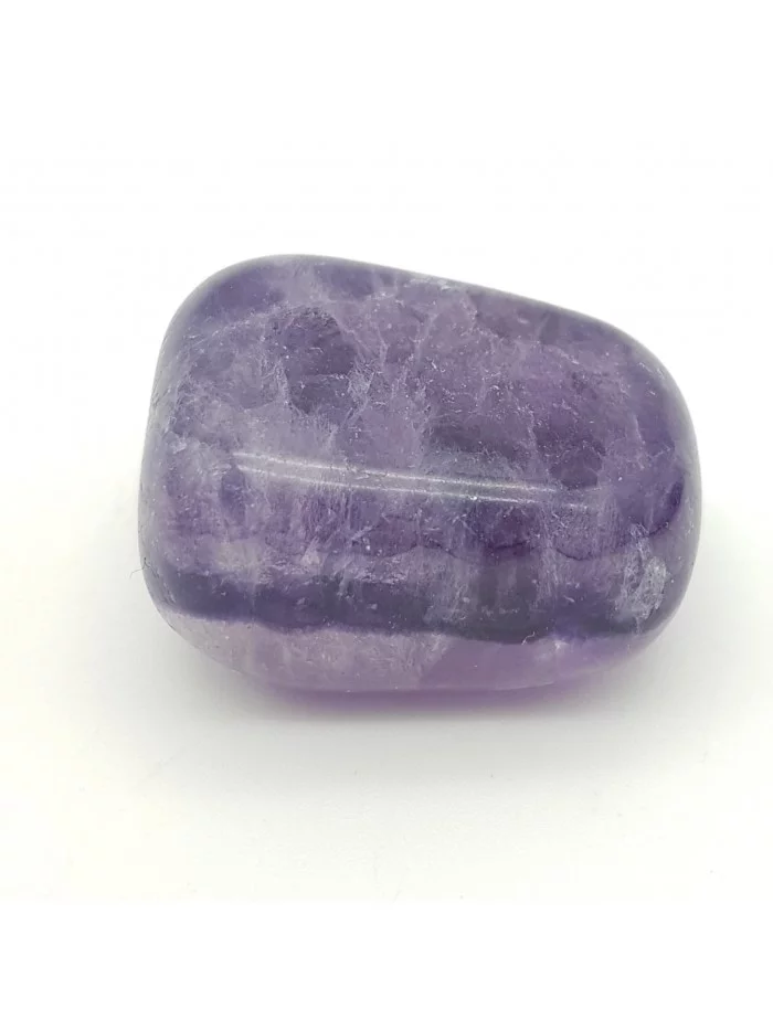 Pierre roulée Fluorite violette- Vertus Pierre Lithothérapie - Gaiance Minéraux