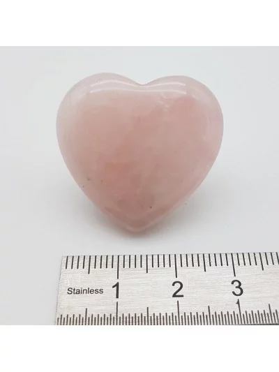 Cœur Quartz Rose Minéraux - Vertus Pierre Lithothérapie - Gaiance Minéraux