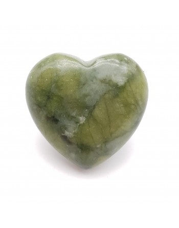 Cœur Jade Néphrite proposé par Gaiance Minéraux