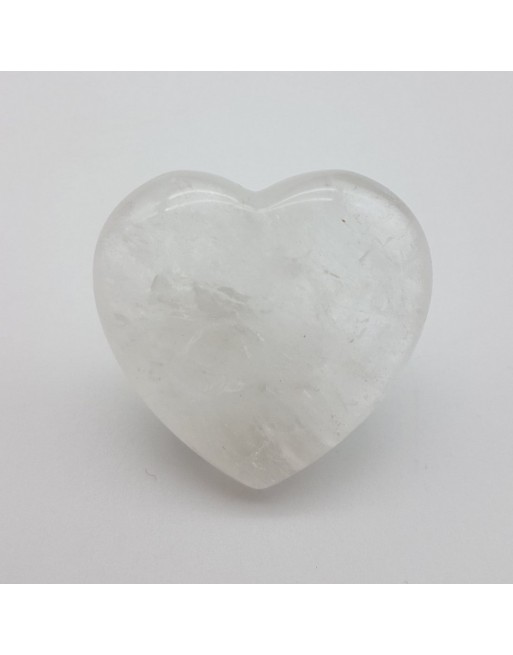 Cœur Cristal de Roche Minéraux - Vertus Pierre Lithothérapie - Gaiance  Minéraux
