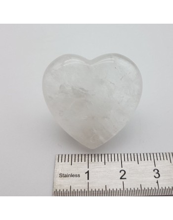 Cœur Cristal de Roche proposé par Gaiance Minéraux