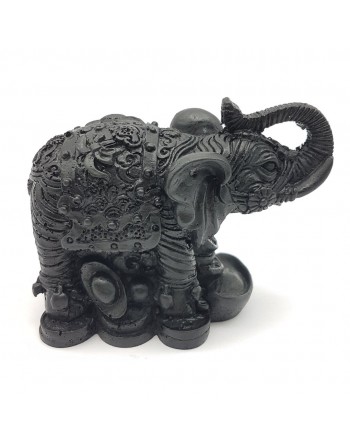 Figurine Shungite Eléphant proposée par Gaiance Minéraux