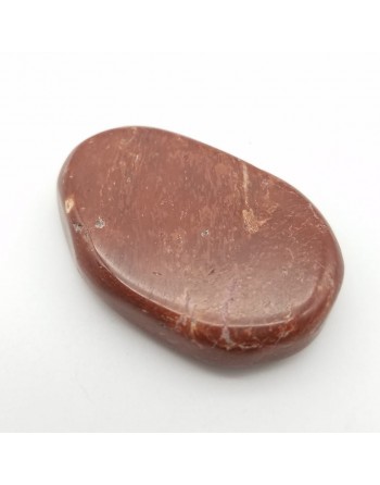 Jaspe rouge, pierre roulée proposée par Gaiance Minéraux