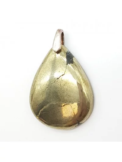 Pendentif Pyrite- Bijoux & Minéraux - Gaiance Minéraux