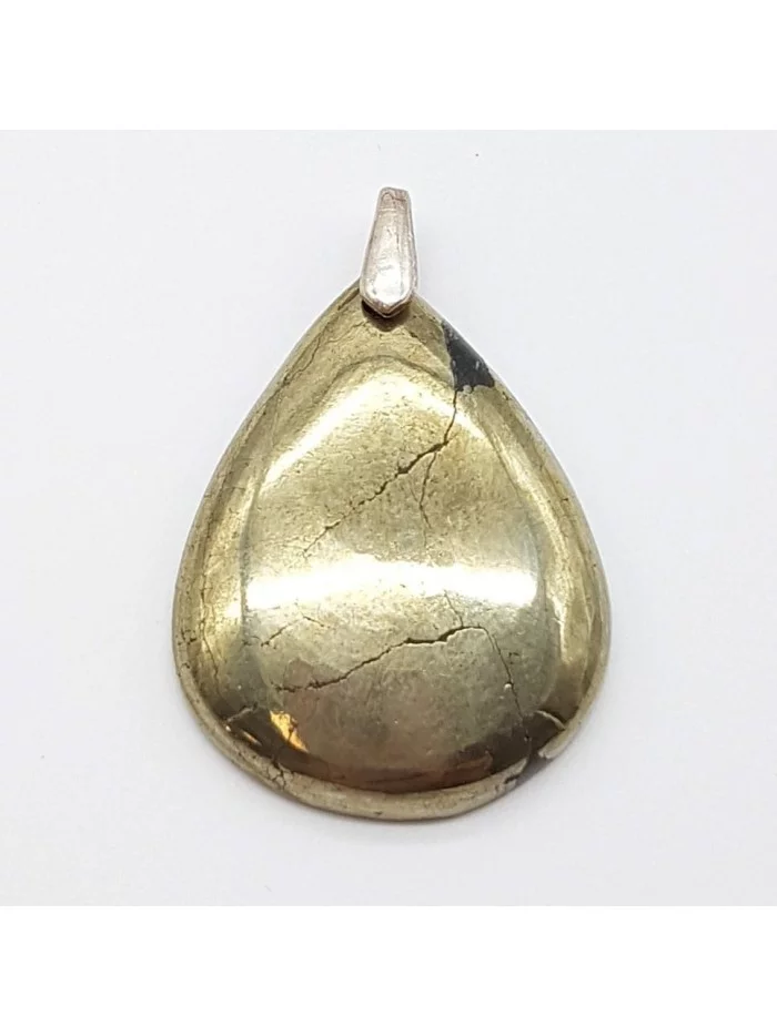 Pendentif Pyrite- Bijoux & Minéraux - Gaiance Minéraux