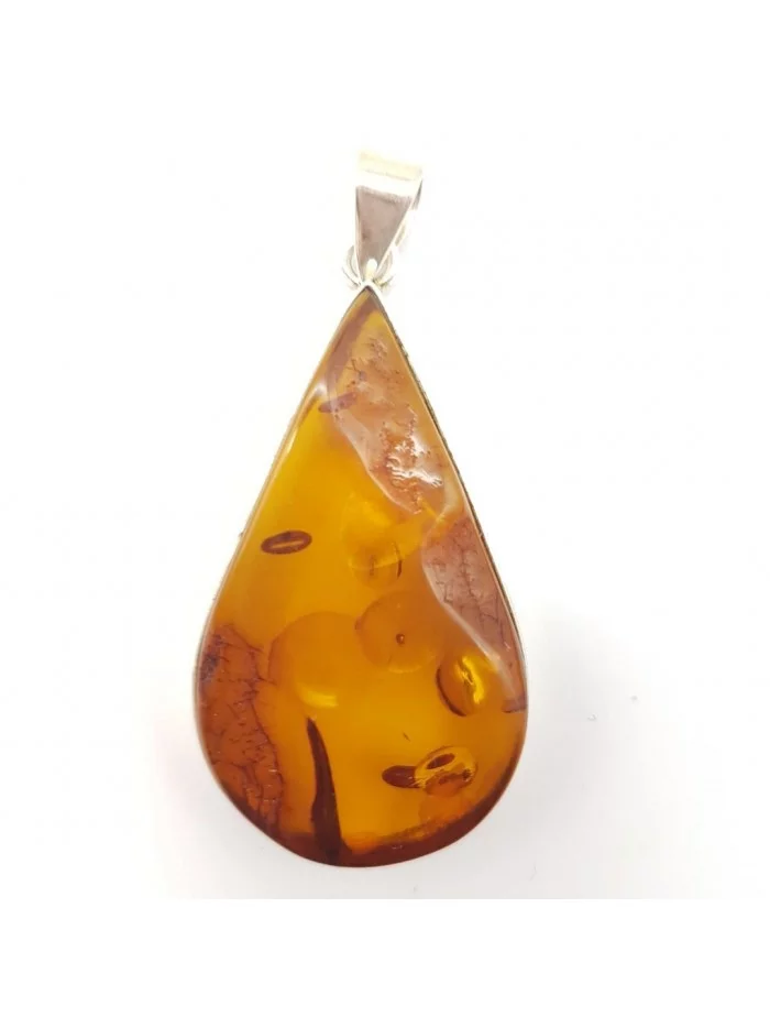 Pendentif Ambre - Bijoux & Minéraux - Gaiance Minéraux