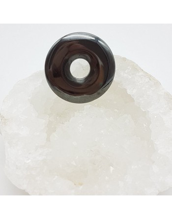 Pendentif donut Hématite proposé par Gaiance Minéraux