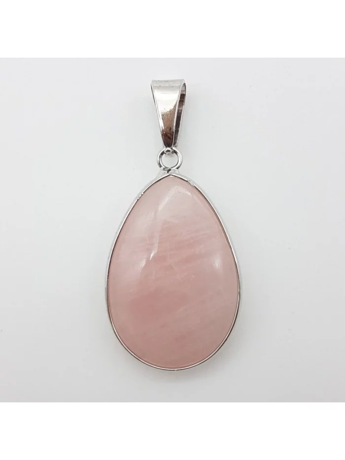 Pendentif en Quartz Rose - Bijoux & Minéraux - Gaiance Minéraux