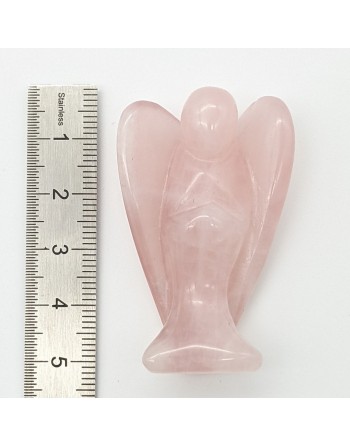 Ange 5cm en quartz rose proposé par Gaïance Minéraux