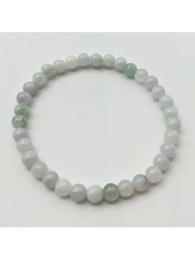 Bracelet Jade Burma perles 6mm - Pierres et vertus - Gaiance Minéraux