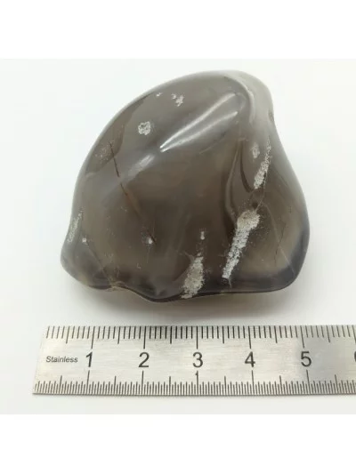 Agate d'eau Galet 5cm Enhydre - Vertus, Bienfaits et Propriétés Lit...