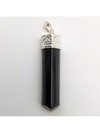 Pendentif Tourmaline Noire - Bijoux & Minéraux - Gaiance Minéraux