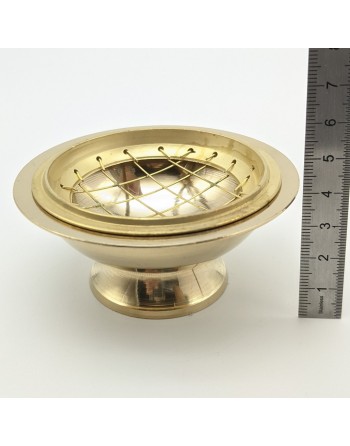 Brûle Encens Laiton 9 cm proposé par Gaiance Minéraux