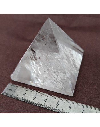 Pyramide Cristal de roche propose par Gaiance Minéraux