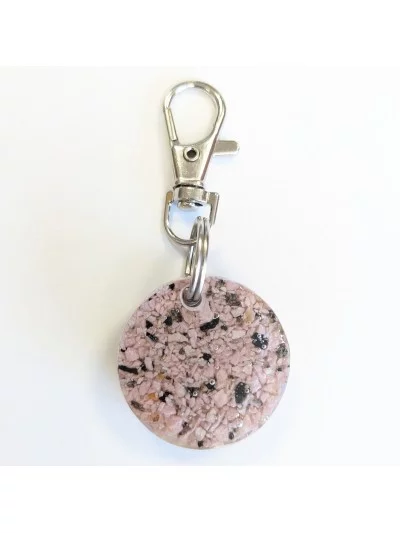 Médaille Animaux Rhodonite - Lithothérapie - Gaiance Minéraux