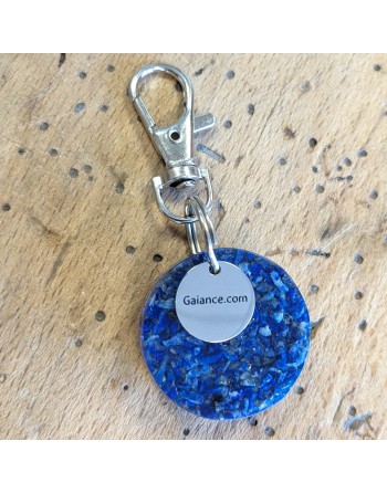 Médaille lithothérapie animaux Gaiance Minéraux Lapis Lazuli