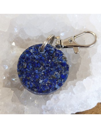 Médaille lithothérapie animaux Gaiance Minéraux Lapis Lazuli