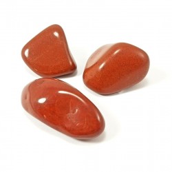 Jaspe rouge, pierre roulée proposée par Gaiance Minéraux